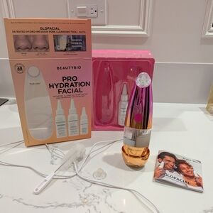 BEAUTYBIO Pro Hydration Facial Device - Pink & Gold